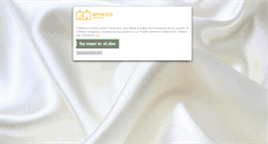 Desktop Screenshot of amantis.net