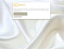 Tablet Screenshot of amantis.net